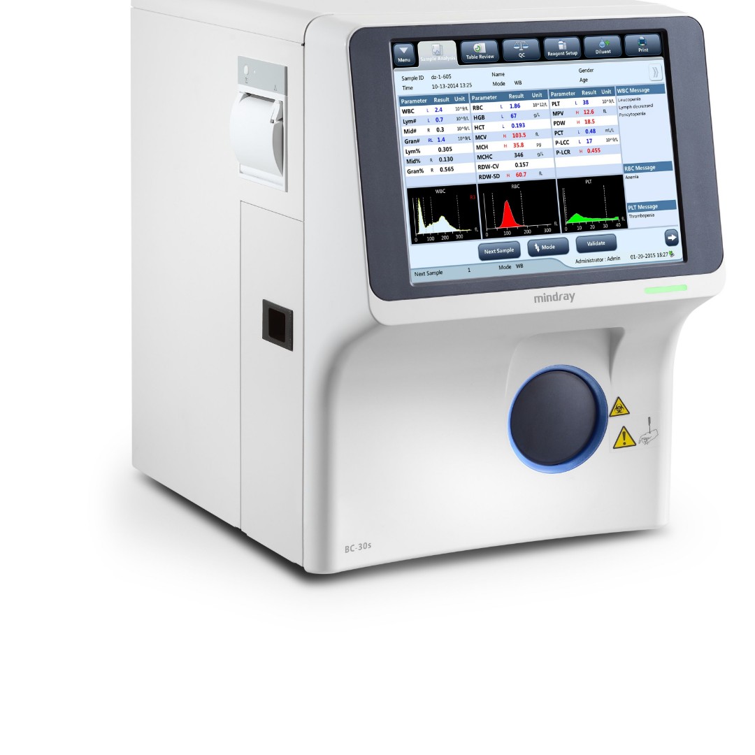 Автоматические гематологические анализаторы BC-30s